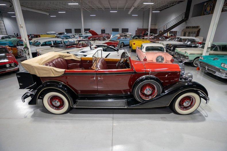 1934 Packard Eight Convertible Sedan