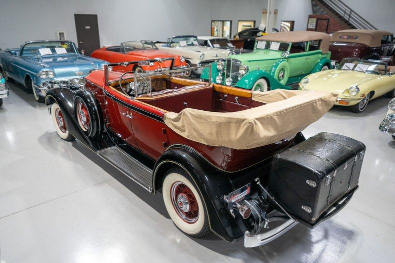 1934 Packard Eight Convertible Sedan