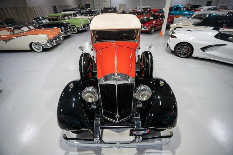 1934 Packard Eight Convertible Sedan