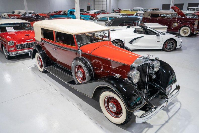 1934 Packard Eight Convertible Sedan