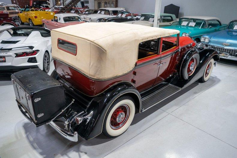 1934 Packard Eight Convertible Sedan