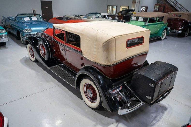 1934 Packard Eight Convertible Sedan