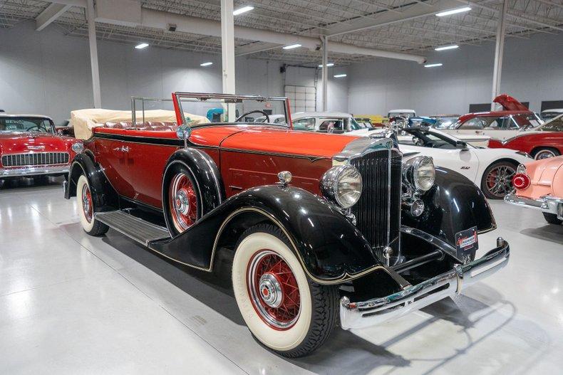 1934 Packard Eight Convertible Sedan