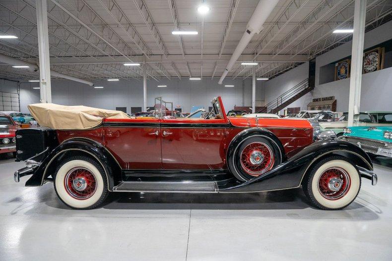 1934 Packard Eight Convertible Sedan