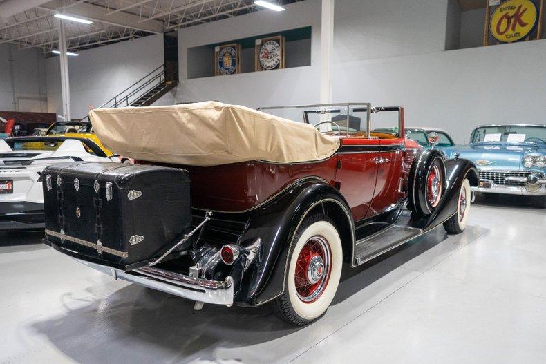 1934 Packard Eight Convertible Sedan