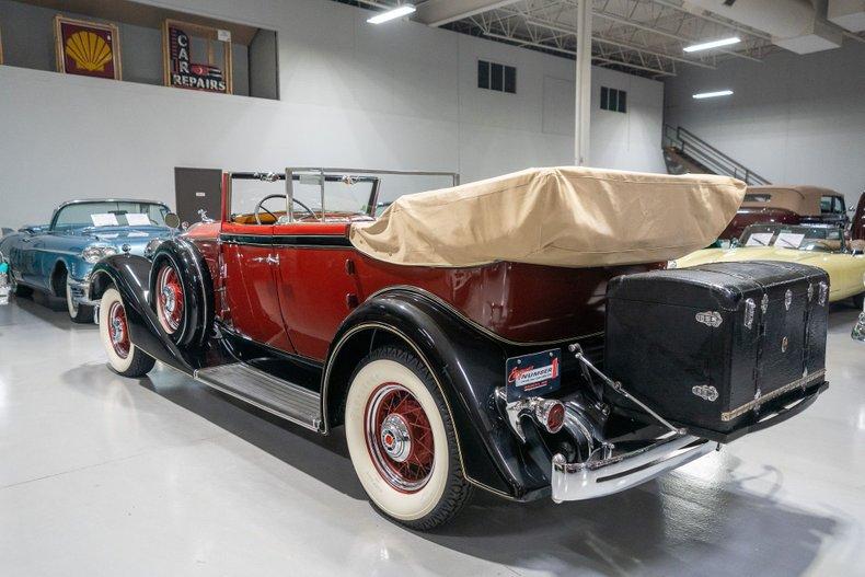 1934 Packard Eight Convertible Sedan