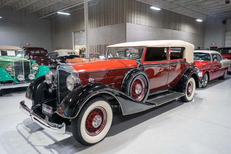 1934 Packard Eight Convertible Sedan