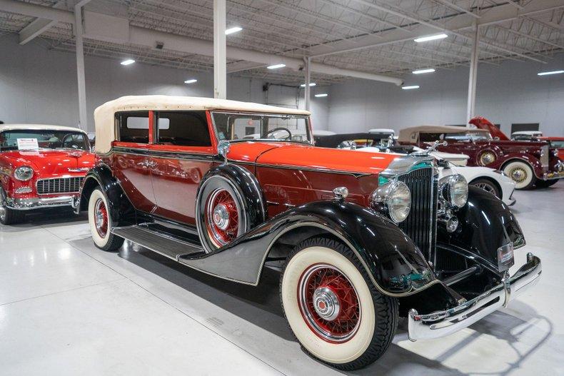 1934 Packard Eight Convertible Sedan