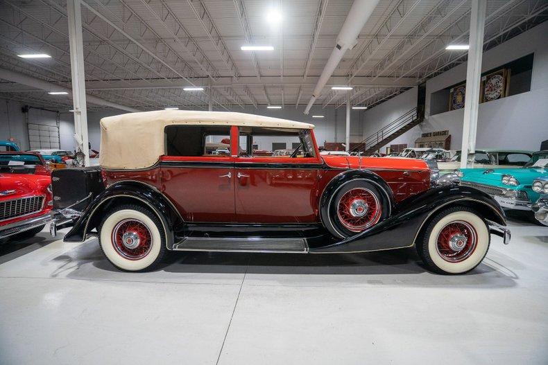 1934 Packard Eight Convertible Sedan