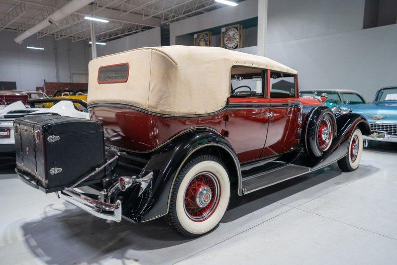 1934 Packard Eight Convertible Sedan