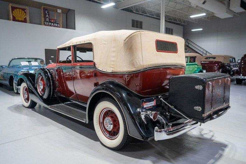 1934 Packard Eight Convertible Sedan