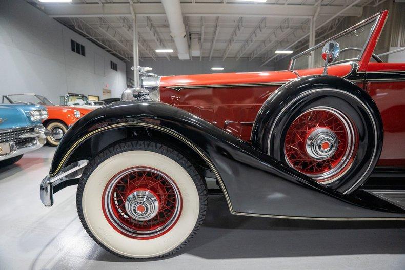 1934 Packard Eight Convertible Sedan