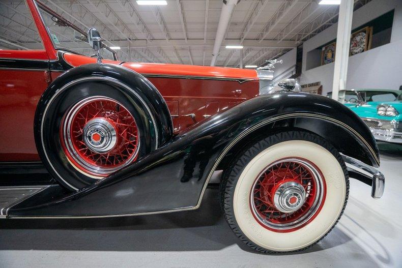 1934 Packard Eight Convertible Sedan