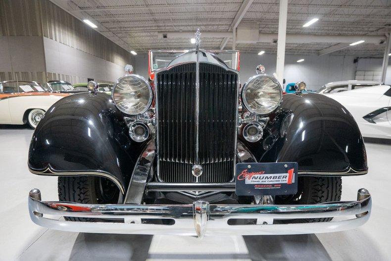 1934 Packard Eight Convertible Sedan