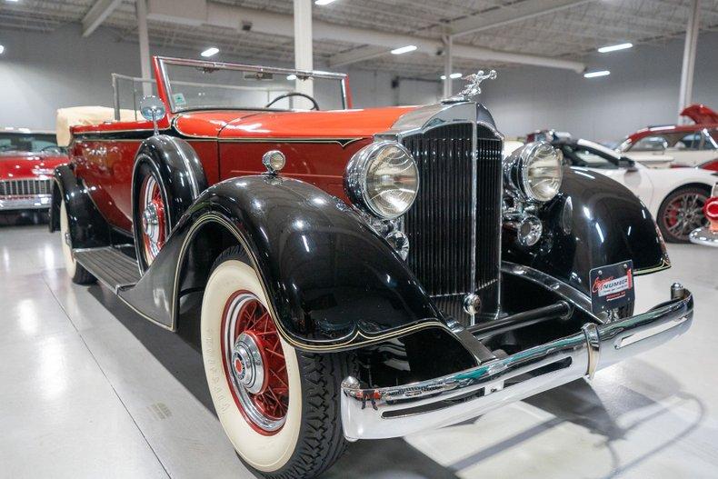 1934 Packard Eight Convertible Sedan