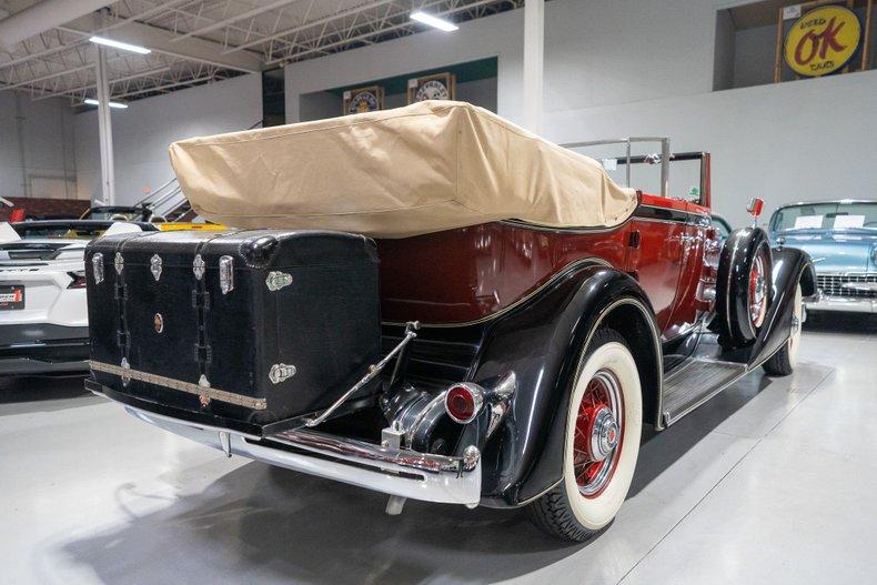 1934 Packard Eight Convertible Sedan