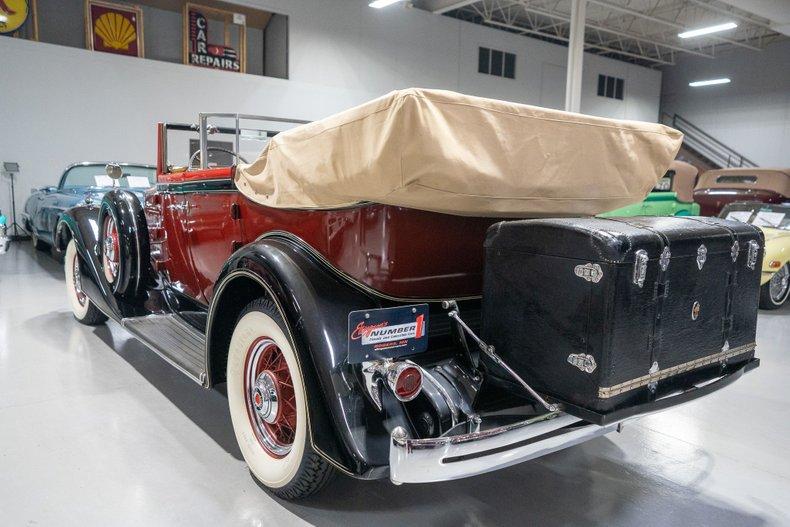 1934 Packard Eight Convertible Sedan