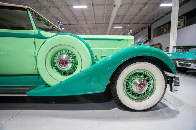 1934 Packard Twelve Dietrich Convertible Sedan