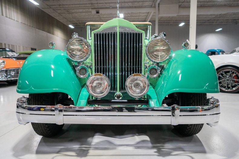 1934 Packard Twelve Dietrich Convertible Sedan