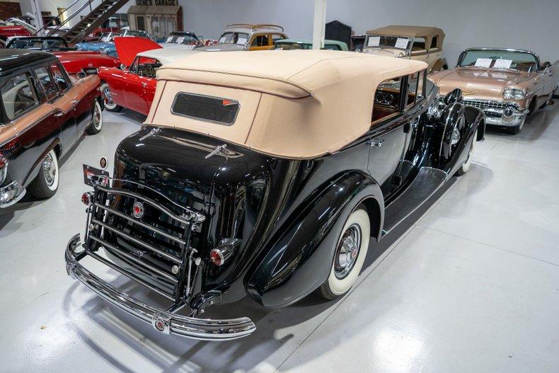 1937 Packard Super Eight Convertible Sedan