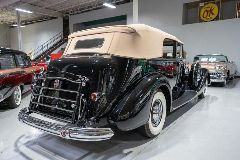 1937 Packard Super Eight Convertible Sedan