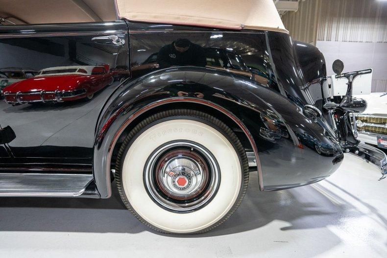 1937 Packard Super Eight Convertible Sedan