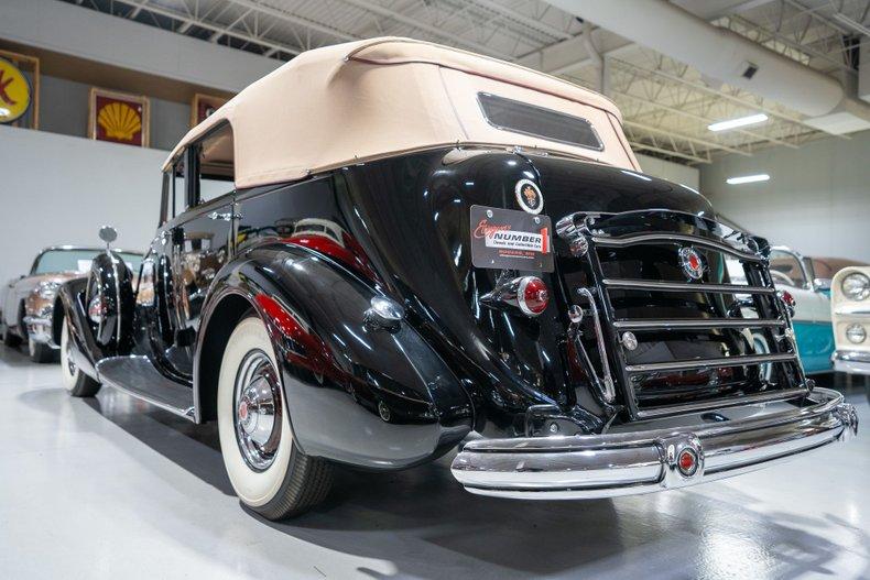 1937 Packard Super Eight Convertible Sedan