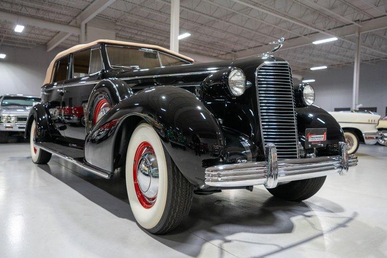 1936 Cadillac Series 85 V-12 Fleetwood Convertible Sedan