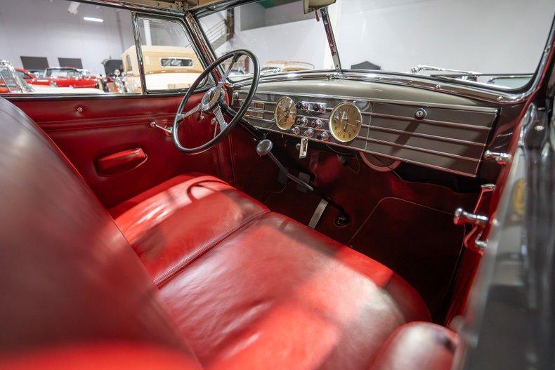 1936 Cadillac Series 85 V-12 Fleetwood Convertible Sedan