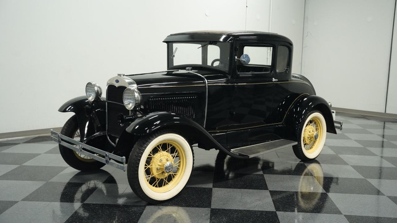 1930 Ford Model A 5 Window Rumble Seat Coupe