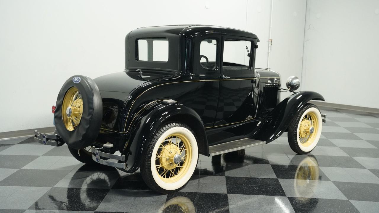 1930 Ford Model A 5 Window Rumble Seat Coupe