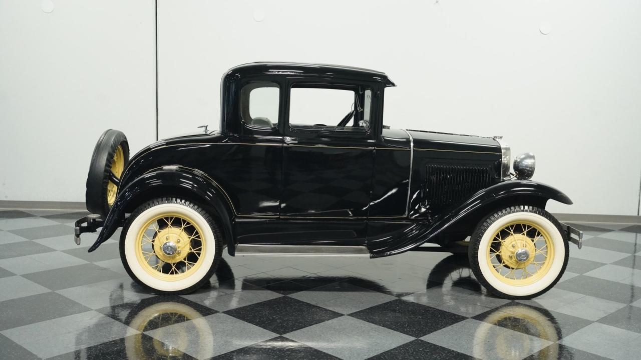 1930 Ford Model A 5 Window Rumble Seat Coupe