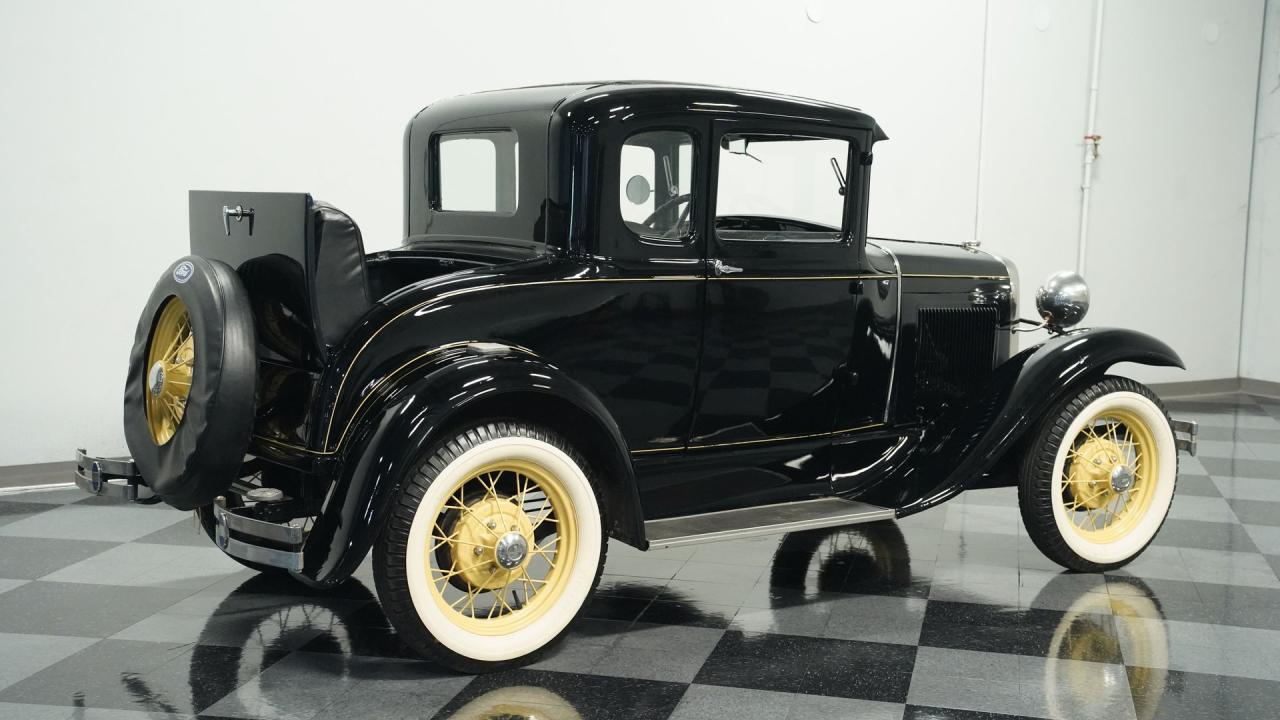 1930 Ford Model A 5 Window Rumble Seat Coupe