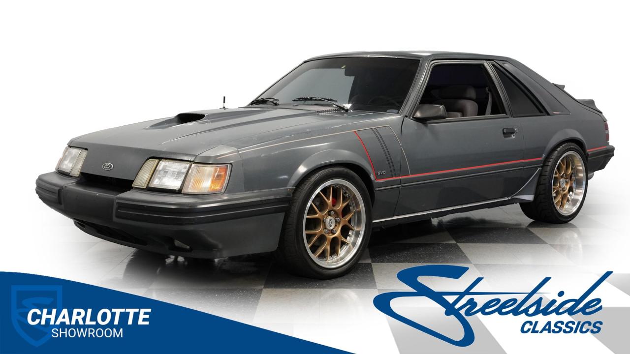 1986 Ford Mustang SVO