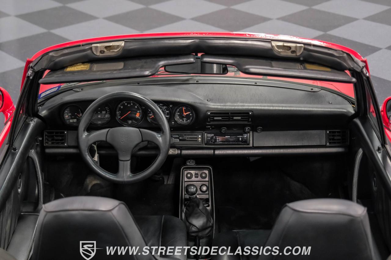 1986 Porsche 911 Carrera Cabriolet