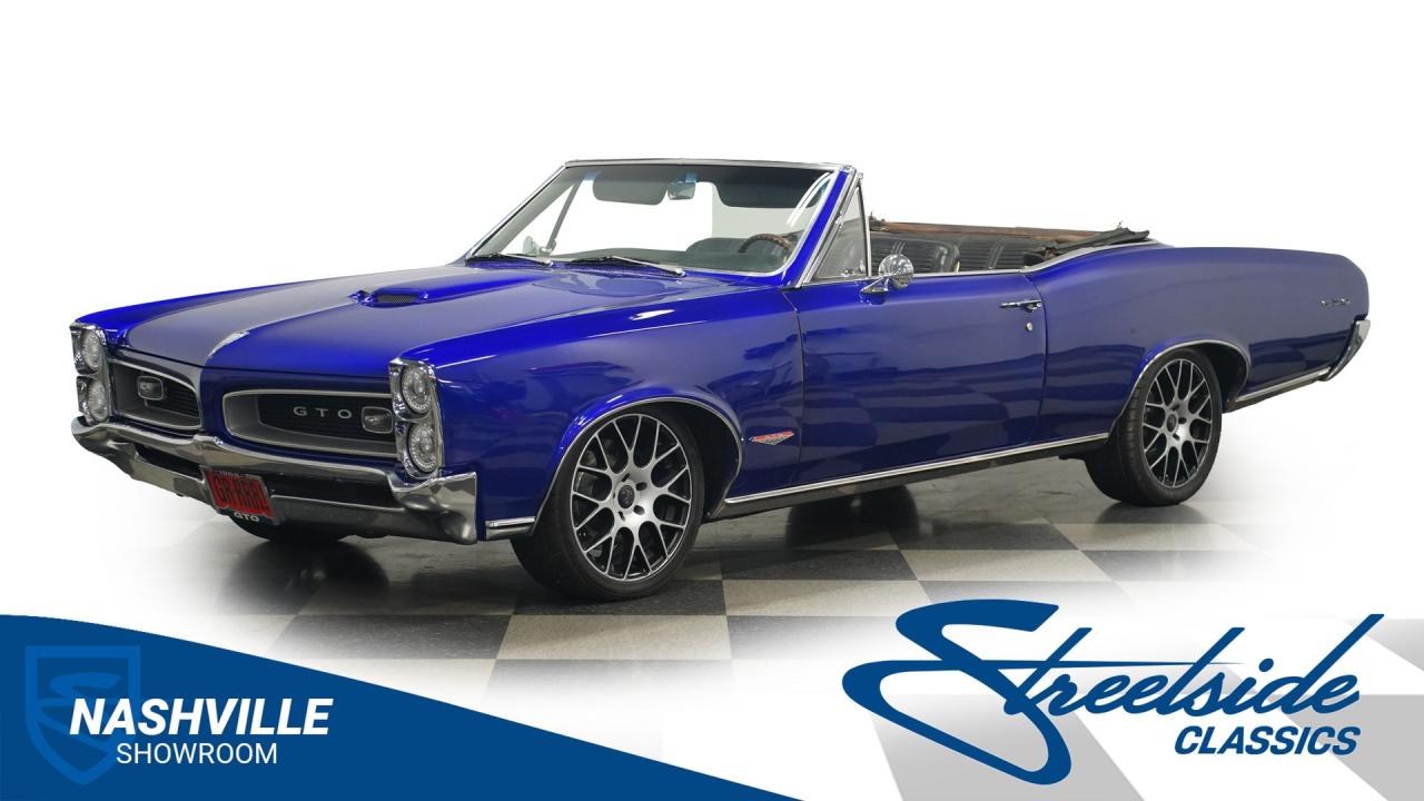 1966 Pontiac LeMans GTO Tribute Convertible Restomod