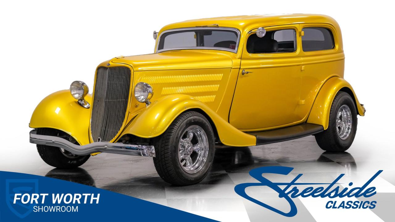 1933 Ford Victoria Streetrod with Trailer