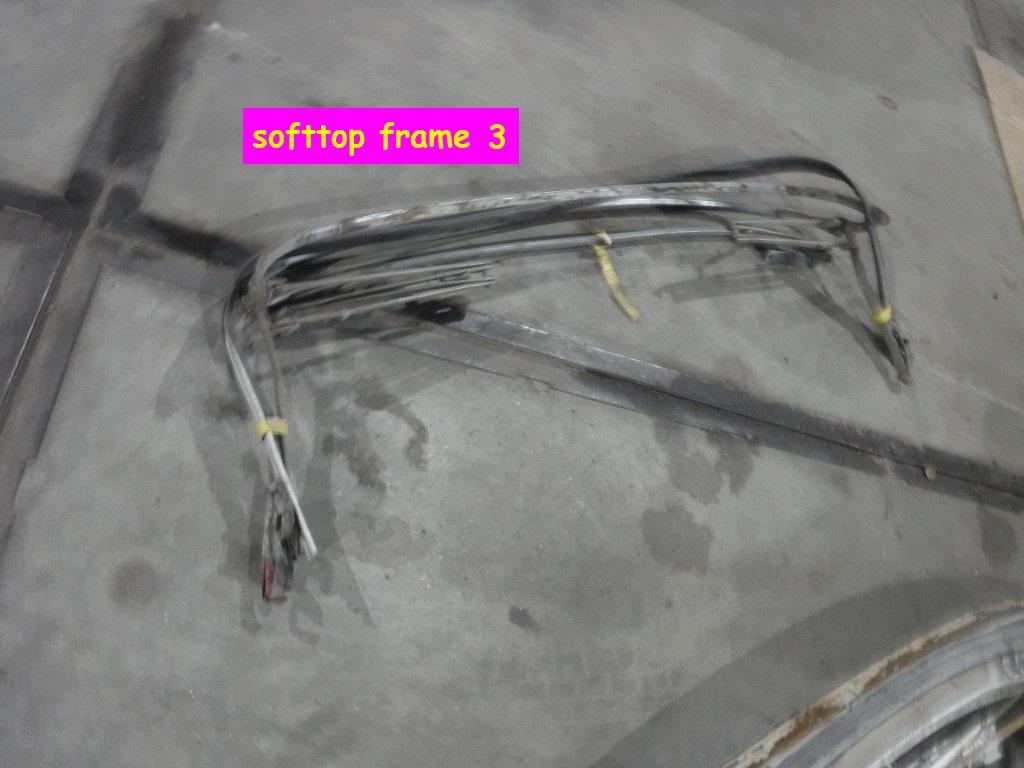 several parts Softtop frames