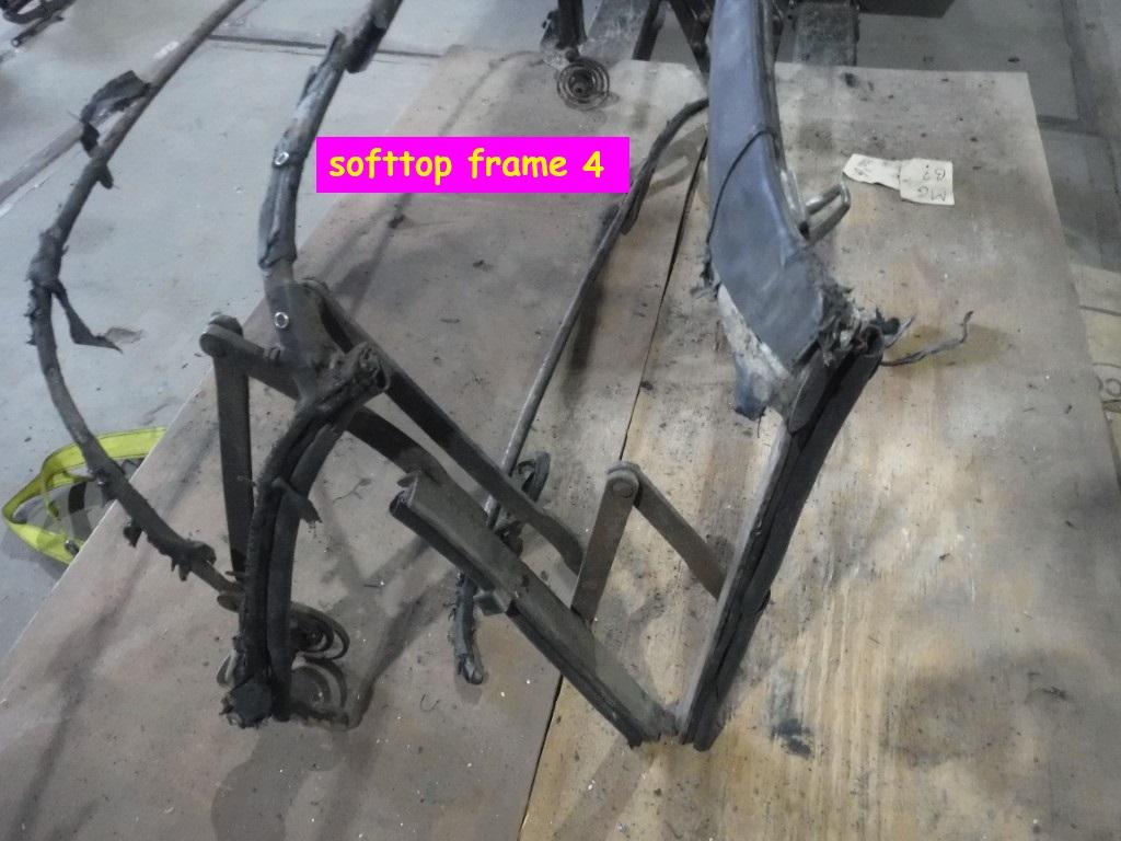 several parts Softtop frames