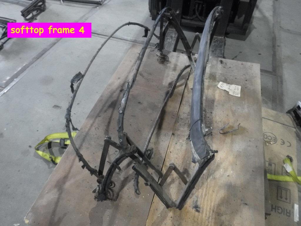 several parts Softtop frames