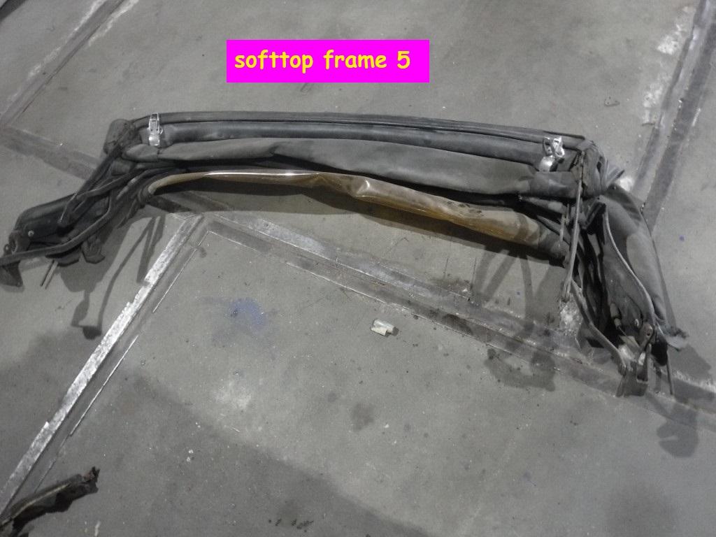 several parts Softtop frames