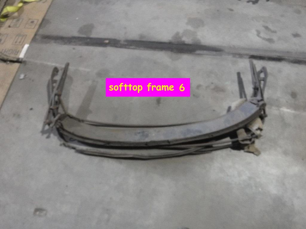 several parts Softtop frames