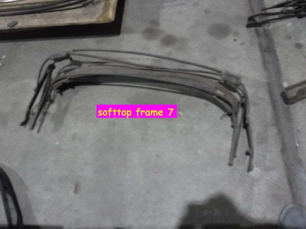 several parts Softtop frames