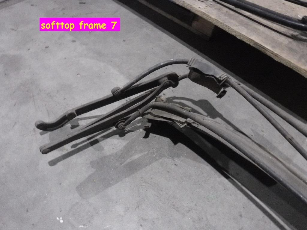 several parts Softtop frames