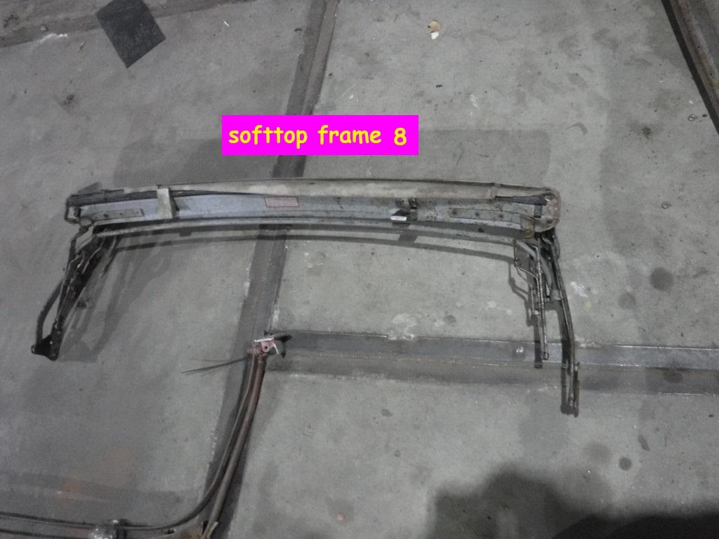 several parts Softtop frames