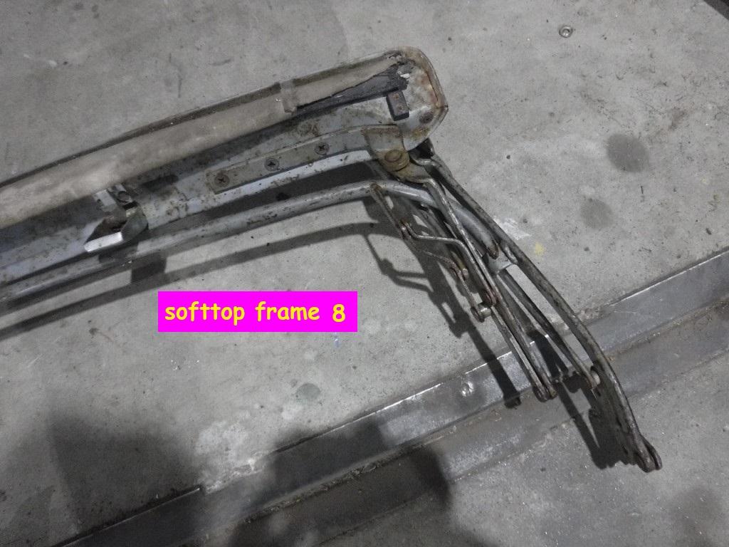 several parts Softtop frames