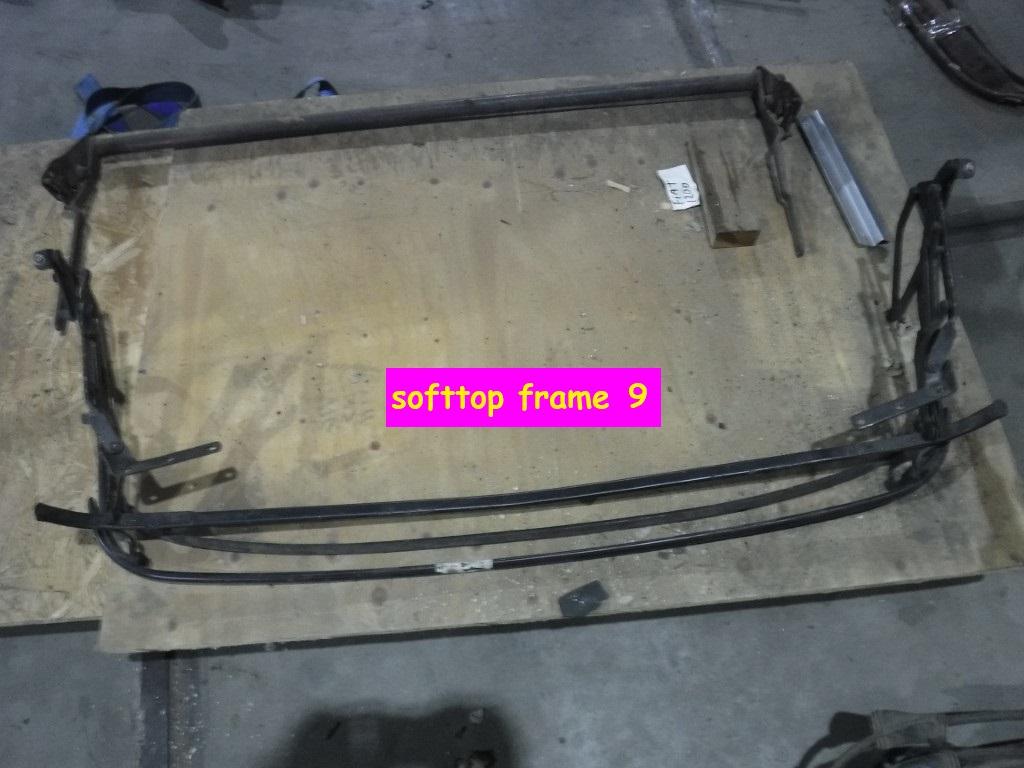 several parts Softtop frames