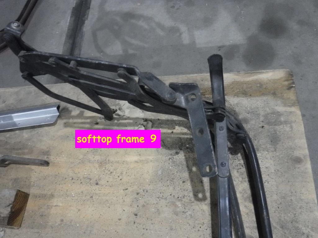 several parts Softtop frames