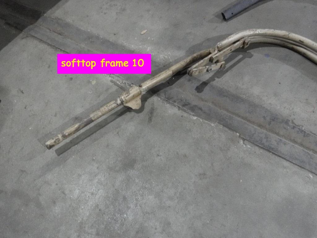 several parts Softtop frames