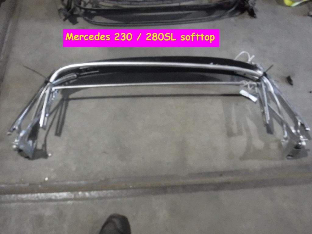 several parts Softtop frames